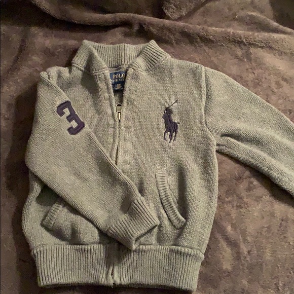 Polo Ralph Lauren Other - Ralph Lauren Boys 3T zip up cardigan